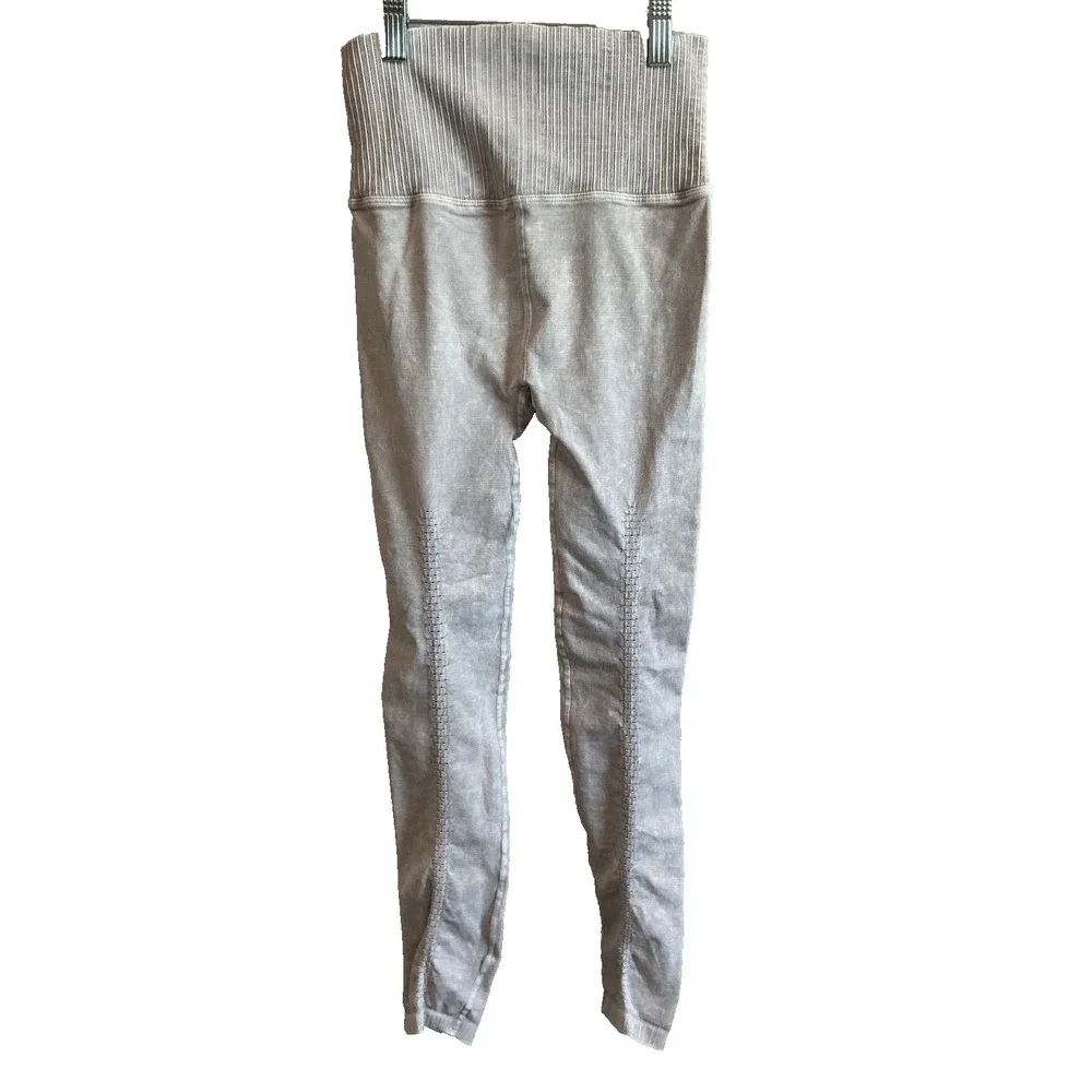 Free People FP Movement High Rise Good Karma Leggings Size XS/S Ice Gray